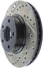 Load image into Gallery viewer, StopTech Power Slot 11/92-01 Subara Impreza / 95-01 Outback Front Right Drilled &amp; Slotted Rotors