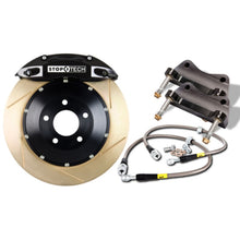 Load image into Gallery viewer, StopTech 00-06 Audi TT Front BBK w/ Black ST-40 Caliper Slotted 328x28 2pc Rotor
