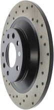 Load image into Gallery viewer, StopTech 06-07 Mazdaspeed 6 Right Rear Drilled Rotors