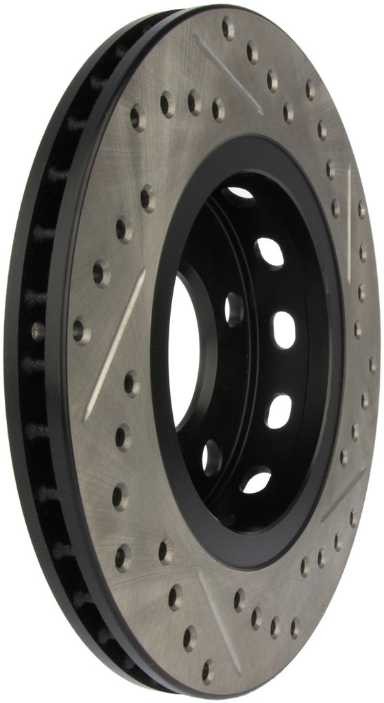 StopTech 2/99-02 Audi S4 Slotted & Drilled Right Rear Rotor