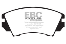 Load image into Gallery viewer, EBC 09-15 Chevrolet Camaro 3.6L Orangestuff Front Brake Pads