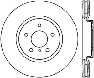 StopTech Infiniti G37 / Nissan 370Z SportStop Cryo Slotted & Drilled Front Left Rotor