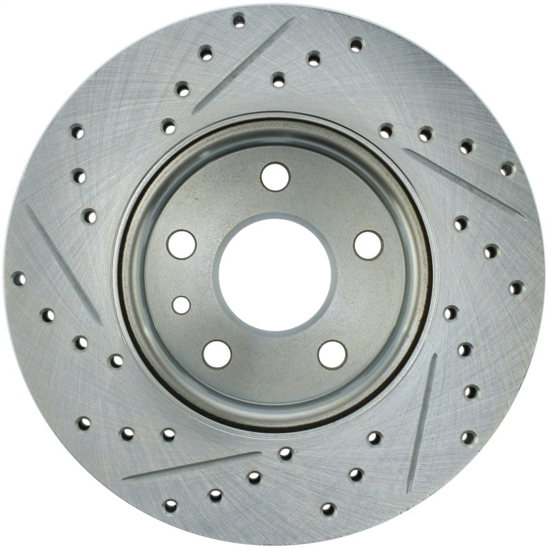 StopTech Select Sport Drilled & Slotted Rotor - Front Right