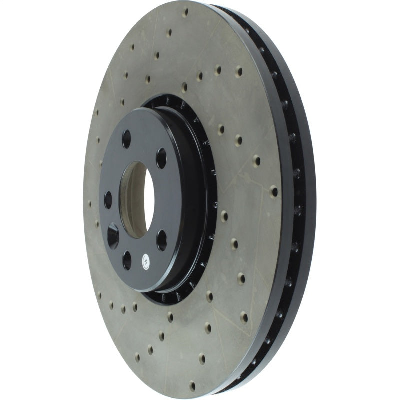 StopTech 10-15 Volvo XC60 Sportstop Drilled Right Front Cryo Rotor