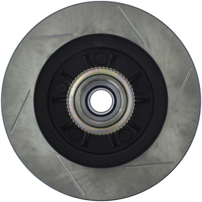 StopTech Power Slot 01-03 Ford F150 5 Lug Front Right SportStop Slotted Rotor