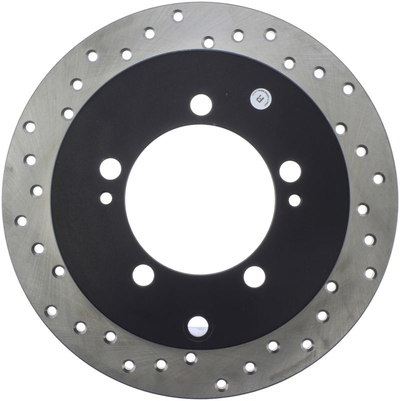 StopTech 95-99 Eagle Talon Tsi Turbo / 94-99 Mitsubishi Eclipse Turbo Drilled Right Rear Rotor