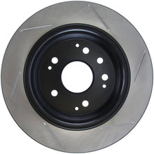 Load image into Gallery viewer, StopTech Power Slot 01-03 Acura CL 3.2L V6 Slotted Rear Left Rotor
