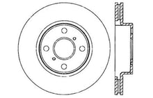 Load image into Gallery viewer, StopTech 04-07 Scion xA / 04-06 xB SportStop Slotted &amp; Drilled Left Front Rotor