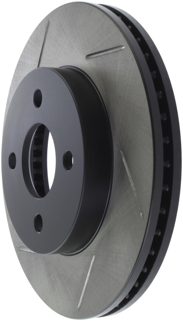 StopTech Power Slot 05-10 Chevrolet Cobalt / 05-09 Pontiac G5 Front Right Slotted Rotors