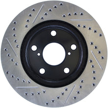 Load image into Gallery viewer, StopTech SportStop 10 Lexus HS 250h / 08-09 Scion xB Slotted &amp; Drilled Left Front Rotor