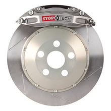 Load image into Gallery viewer, StopTech Porsche 911 02-05 Carrera BBK Rear 4-Piston 355x32mm Silver Slotted 2 Pc. Rotors