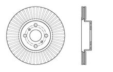 Load image into Gallery viewer, StopTech 13-15 Toyota Yaris Drilled and Slotted Sport Right Front Rotor