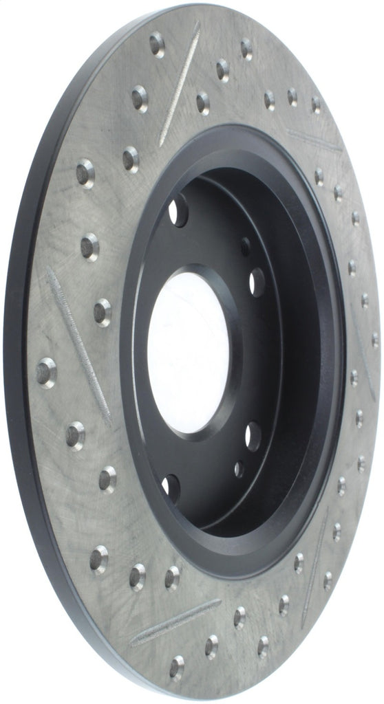StopTech Honda CR-Z Left Rear Slotted & Drilled Rotor
