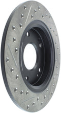 Load image into Gallery viewer, StopTech Honda CR-Z Left Rear Slotted &amp; Drilled Rotor