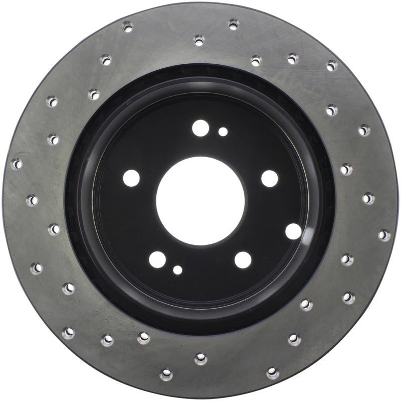 StopTech 06-12 Mitsubishi Eclipse 3.8L Drilled Left Rear Rotor