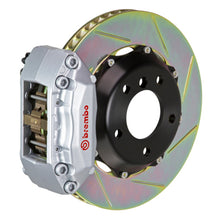 Load image into Gallery viewer, Brembo 99-06 TT (8N) Front GT BBK 4 Piston Cast 2pc 328x28 2pc Rotor Slotted Type-1-Silver