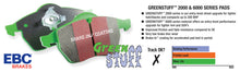 Load image into Gallery viewer, EBC 13-15 Acura ILX 1.5 Hybrid Greenstuff Front Brake Pads