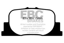 Load image into Gallery viewer, EBC 00-01 Lexus ES300 3.0 Ultimax2 Rear Brake Pads