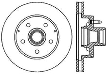 Load image into Gallery viewer, StopTech 93-95 Chevrolet / GMC G-Series Cryo Slotted Front Left Sport Brake Rotor