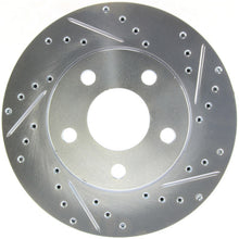 Load image into Gallery viewer, StopTech Select Sport 93-97 Chevrolet Camaro / Pontiac Firebird Slotted and Drilled Left Front Rotor
