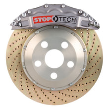Load image into Gallery viewer, StopTech 06-10 BMW M5 E60 Front BBK w/Trophy ST-60 Calipers Zinc Drilled 380x35 Rotor Pads and Lines
