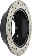 Load image into Gallery viewer, StopTech 95-99 Eagle Talon Tsi Turbo / 94-99 Mitsubishi Eclipse Turbo Drilled Left Rear Rotor