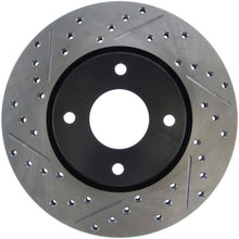 Load image into Gallery viewer, StopTech 10 Nissan Cube / 07-09 Sentra / 07-09 Versa Slotted &amp; Drilled Front Right Rotor