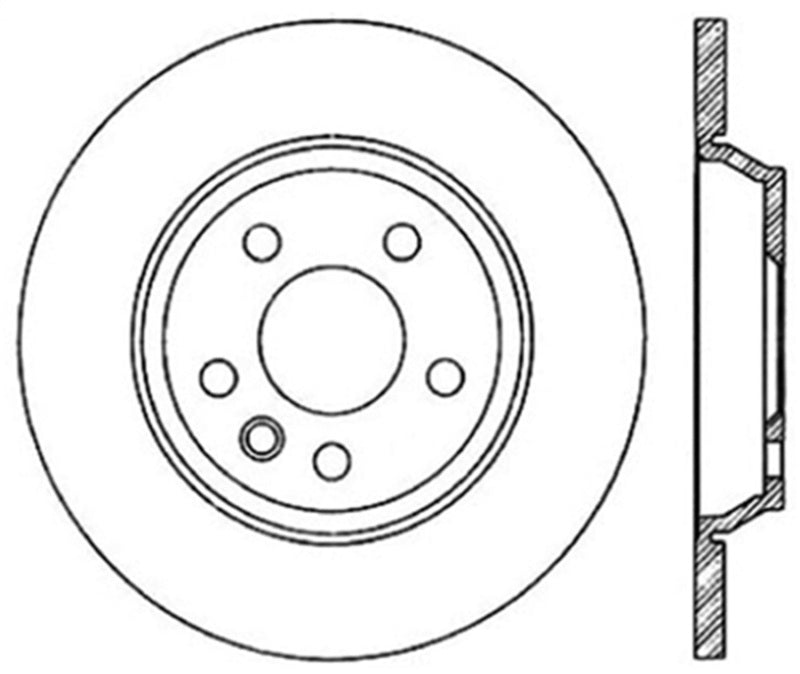 StopTech Slotted & Drilled Sport Brake Rotor