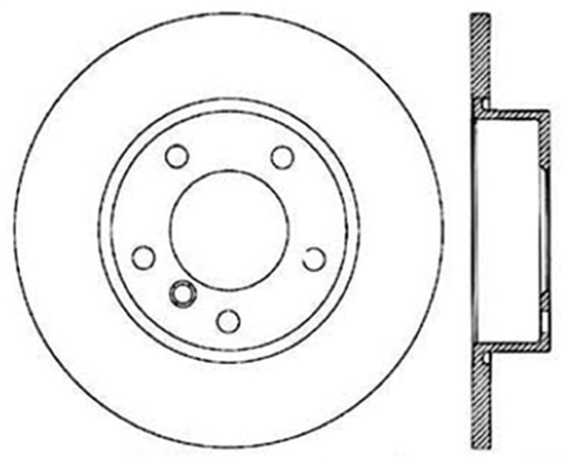 StopTech Drilled Sport Brake Rotor