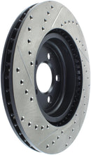 Load image into Gallery viewer, StopTech 05-09 Chrysler 300 (5.7L V8 exc SRT-8) Front Left Slotted &amp; Drilled Rotor