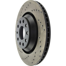 Load image into Gallery viewer, StopTech 09-13 VW CC 3.6L VR6 / 08-09 &amp; 12 Golf R/Golf R32 Cryo Drilled Right Rear Rotor