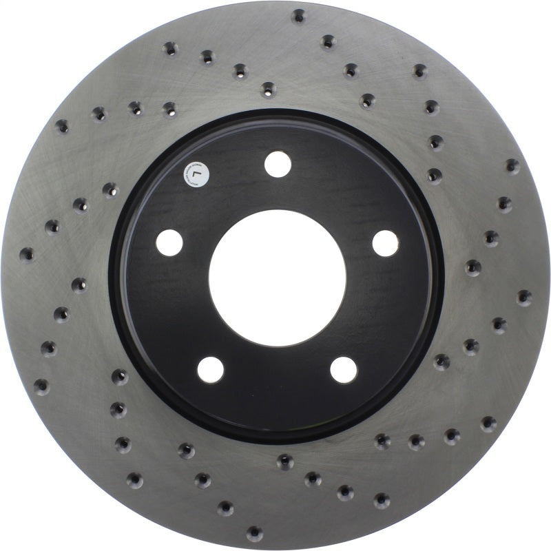 StopTech Cryo Drilled Front Left Sport Brake Rotor 04-15 Nissan Quest