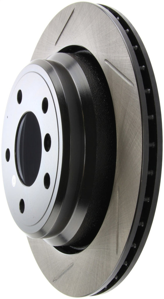 StopTech Power Slot BMW 5 Series (525/528/530/540i) Rear Right Slotted Rotor