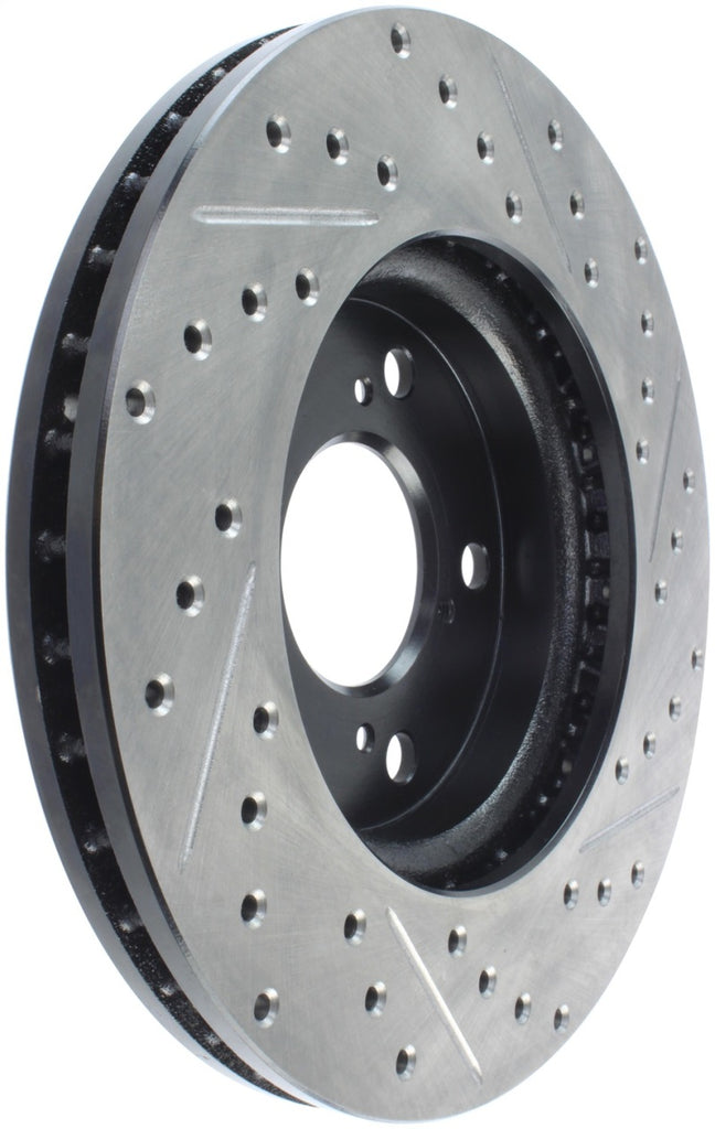 StopTech 05-10 Honda Odyssey SportStop Slotted & Drilled Right Front Rotor