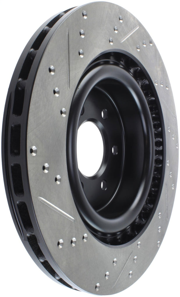 StopTech Power Slot 03-06 & 08-10 Dodge Viper SRT-10 Drilled & Slotted Left Front Rotor