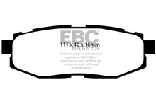 Load image into Gallery viewer, EBC 12+ Scion FR-S 2 Greenstuff Rear Brake Pads