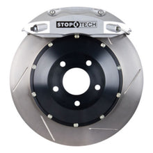 Load image into Gallery viewer, StopTech 98-04 Jetta / 98-06 Golf / 98-05 Beetle Front BBK ST40 Silver Caliper 328x28 Slotted Rotor