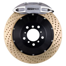 Load image into Gallery viewer, StopTech 10+ Camaro SS Rear BBK w/ Silver ST-41 Calipers Zinc Drill 355x32 Rotors Pads and SS Lines