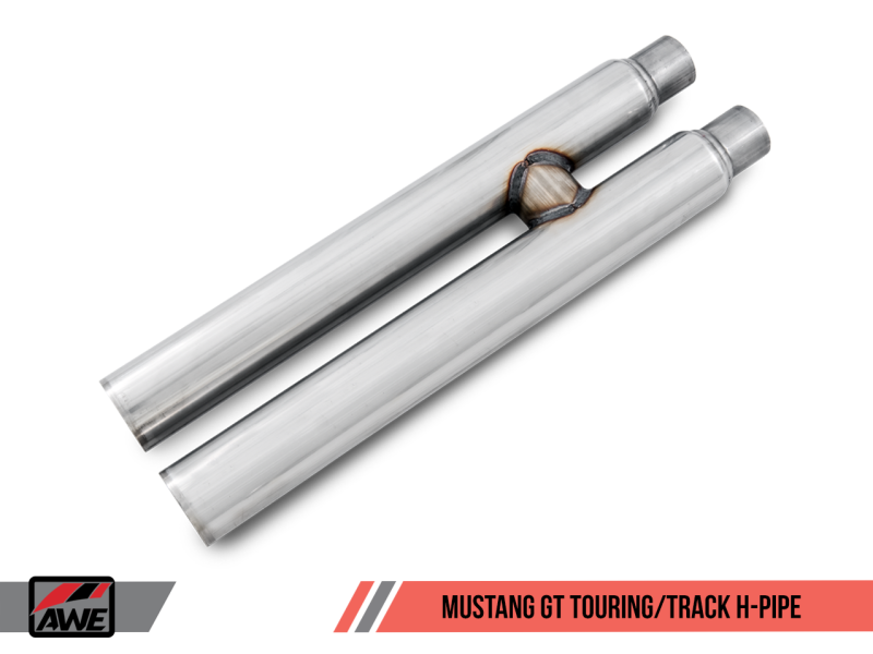 AWE Tuning S550 Mustang GT Cat-Back Exhaust - Touring Edition (Chrome Silver Tips)