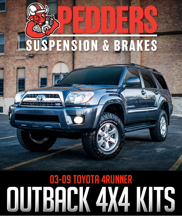 Pedders Toyota 4Runner / FJ Cruiser / Lexus GX470 2in Outback 4x4 Lift Kit