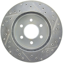 Load image into Gallery viewer, StopTech Select Sport 97-02 Dodge Dakota 2WD/4WD / 98-02 Durango Slotted/Drilled Right Front Rotor