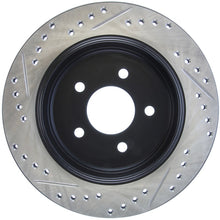 Load image into Gallery viewer, StopTech 03-09 Ford Crown Vic / 03-09 Mercury Grand Marquis Rear Left Slotted &amp; Drilled Rotor