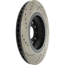 Load image into Gallery viewer, StopTech 09-13 VW CC 3.6L VR6 / 08-09 &amp; 12 Golf R/Golf R32 Cryo Drilled Left Rear Rotor