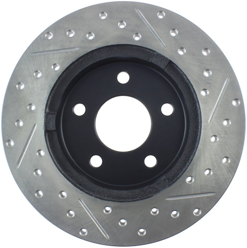 StopTech 05-09 Pontiac G5/05-10 G8 / 05-08 Chevrolet Cobalt Slotted & Drilled Rear Right Rotor