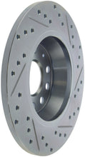 Load image into Gallery viewer, StopTech Select Sport 06-10 Volkswagen Jetta Slotted &amp; Drilled Right Rear Rotor