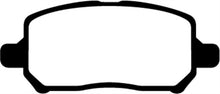 Load image into Gallery viewer, EBC 05-10 Chevrolet Cobalt 2.2 4 Lug Redstuff Front Brake Pads