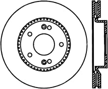 Load image into Gallery viewer, StopTech Sport Slotted (CRYO) 03-08 Hyundai Tiburon Front Left Rotor