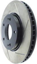 Load image into Gallery viewer, StopTech Power Slot 04-06 Lancer / 01-05 Sebring/Stratus Slotted Left Front Rotor