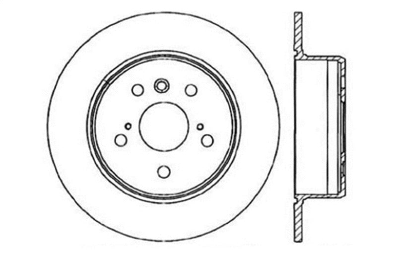StopTech Drilled Sport Brake Rotor