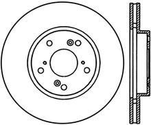 Load image into Gallery viewer, StopTech 98-17 Honda Accord SportStop Slotted &amp; Drilled Cryo Front Right Rotor
